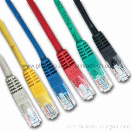 Cat6 UTP Patch Cable, Made of PVC, Suitable for Audios, Data and Multimedia Applications